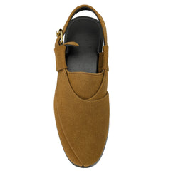 Mocha Suede Peshawari Chappal