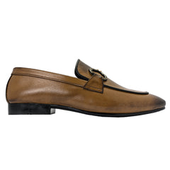 Brown Two Tone Leather Shoe