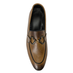 Brown Two Tone Leather Shoe