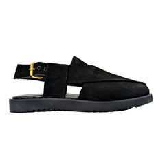 Black Suede Peshawari