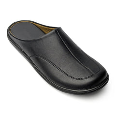 Black Rounded Mule