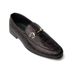 Brown Alligator Shoe