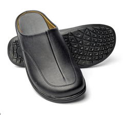 Black Rounded Mule