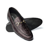 Brown Alligator Shoe