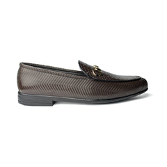 Synthetic Leather Brown Shoe PP-1484