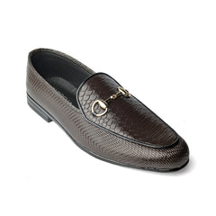 Synthetic Leather Brown Shoe PP-1484