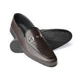 Synthetic Leather Brown Shoe PP-1484