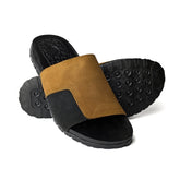 Black and Brown suede Slipper
