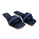 Blue Fancy Slipper