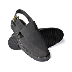 Black Moonrise Peshawari Chappal