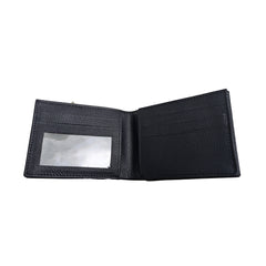 Men Black Mild Leather Regular Wallet