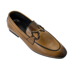 Brown Two Tone Leather Shoe