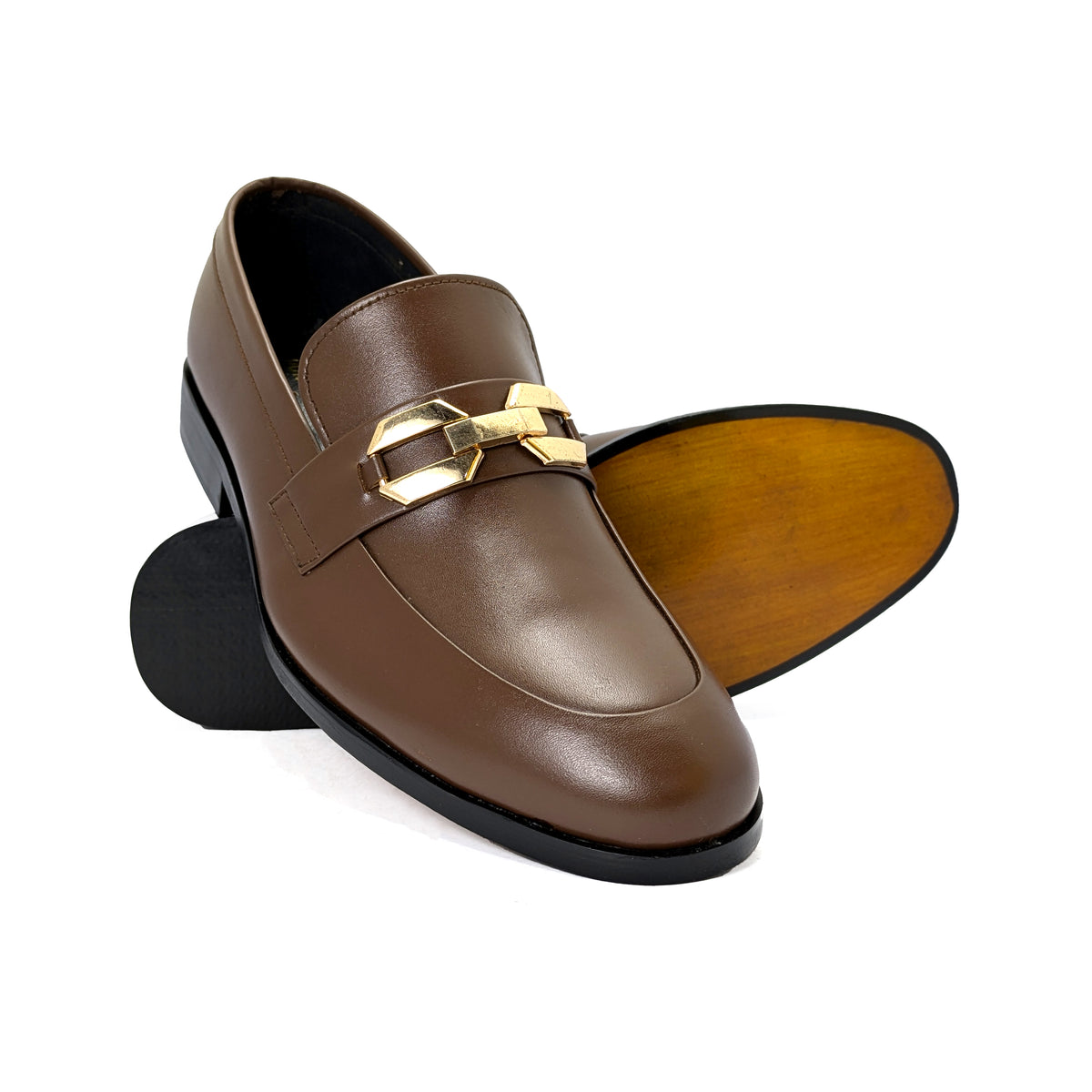 Dark Brown Leather Shoe