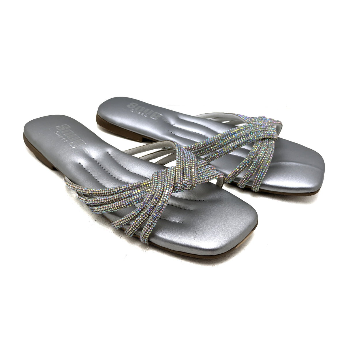 Grey Fancy Slipper