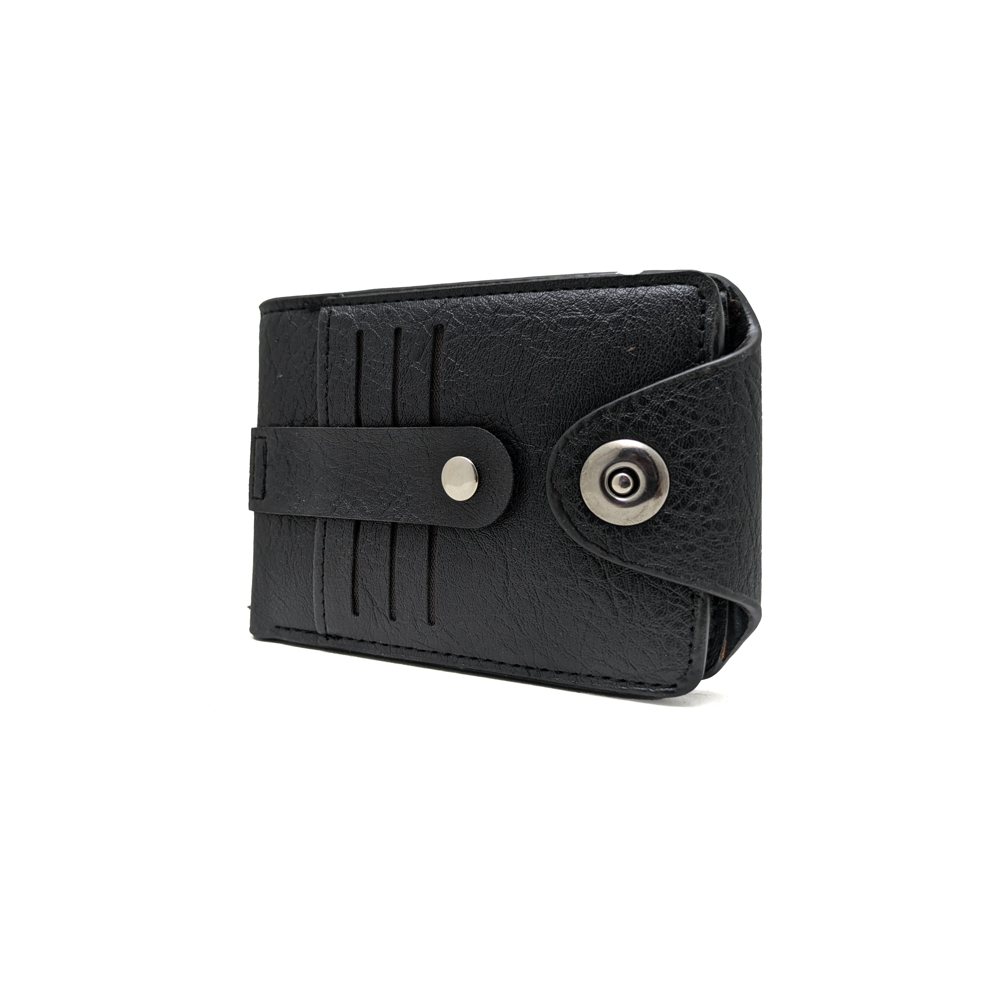 Men Black Regular Wallet