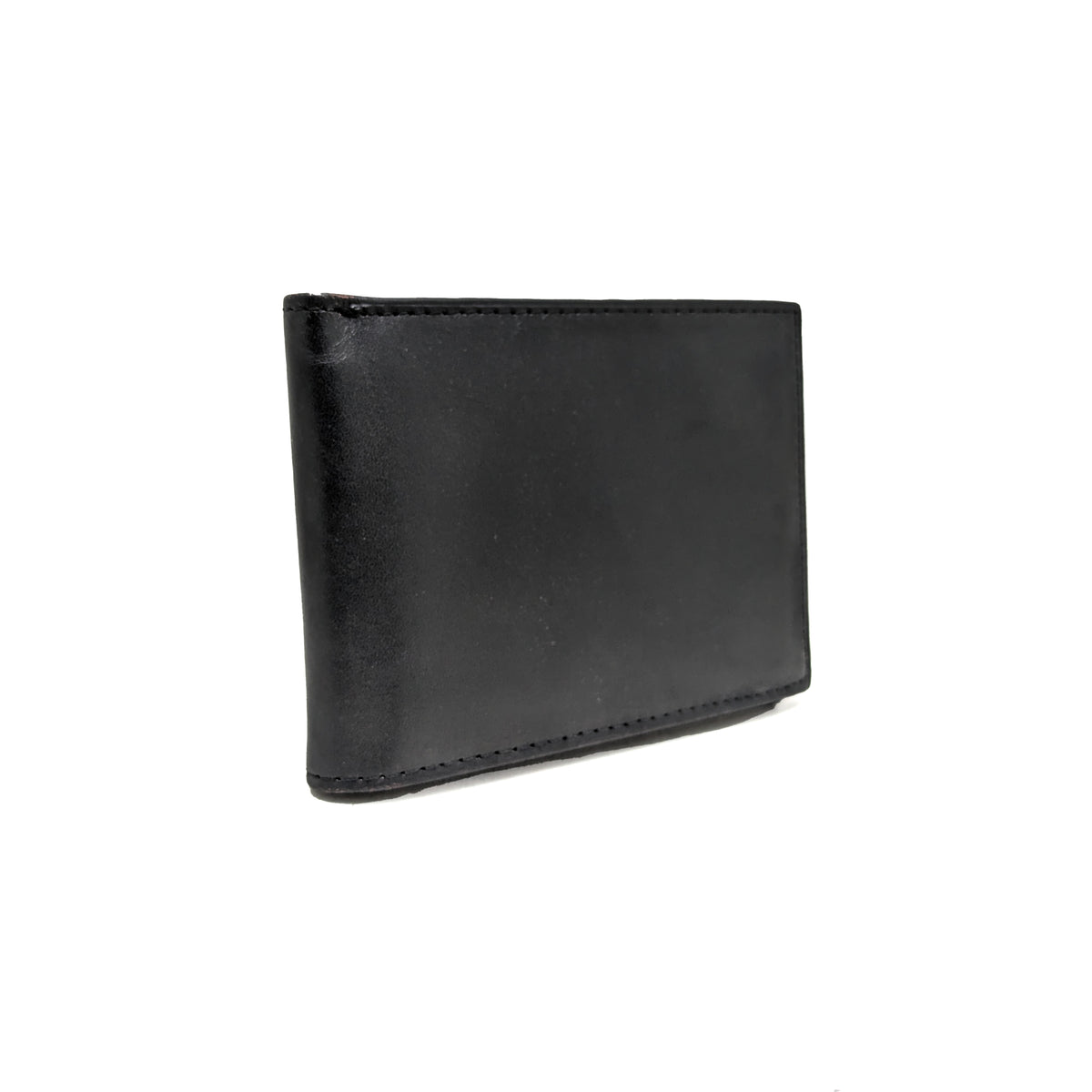 Men Plain Black Regular Wallet