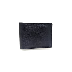 Men Black Mild Leather Regular Wallet