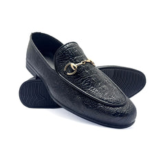 Black Alligator Shoe